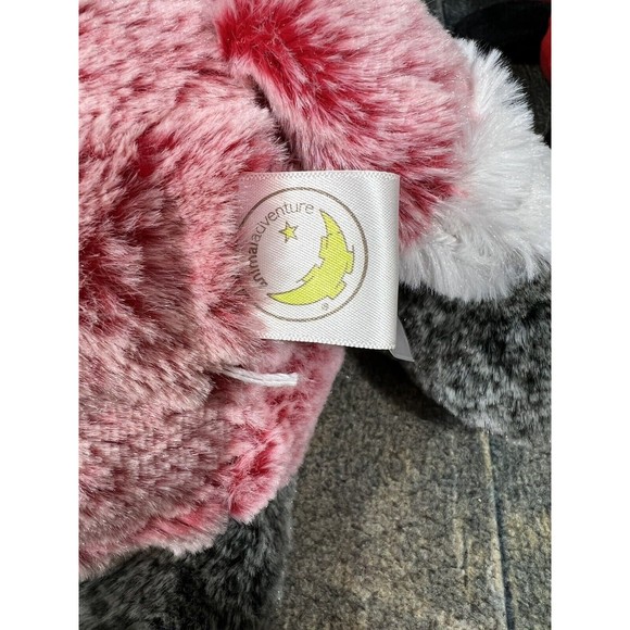 Animal Adventure Mama and Baby Fox Plush Stuffed Animal! Red, Gray! - Picture 6 of 9